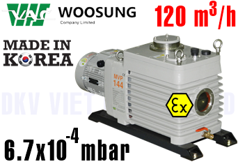 Bơm chân không chống cháy nổ Woosung MVP144 Ex