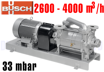 Bơm chân không vòng nước Busch DOLPHIN LB 4409 A