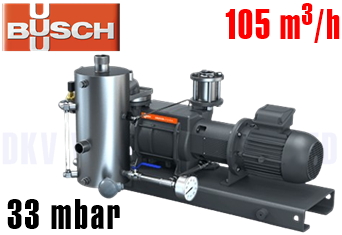 Bơm chân không vòng nước Busch VL 0130 A Partial Recirculation