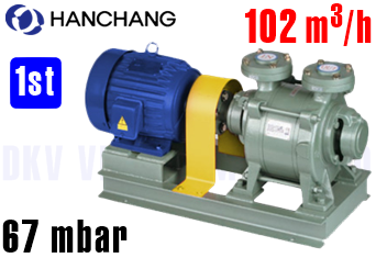 Bơm chân không vòng nước Hanchang  HWVP-1-170