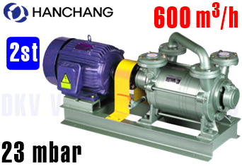 Bơm chân không vòng nước Hanchang  HWVP-2-1000