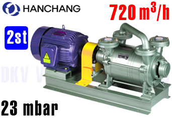 Bơm chân không vòng nước Hanchang  HWVP-2-1200
