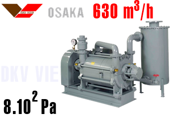 Bơm chân không vòng nước Osaka W630S-1