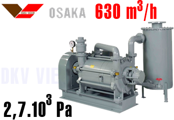 Bơm chân không vòng nước Osaka W630S