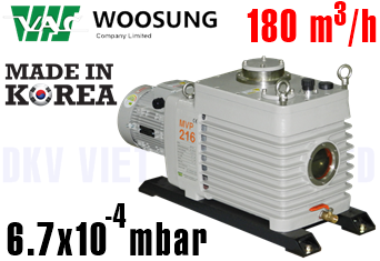 Bơm chân không Woosung MVP216