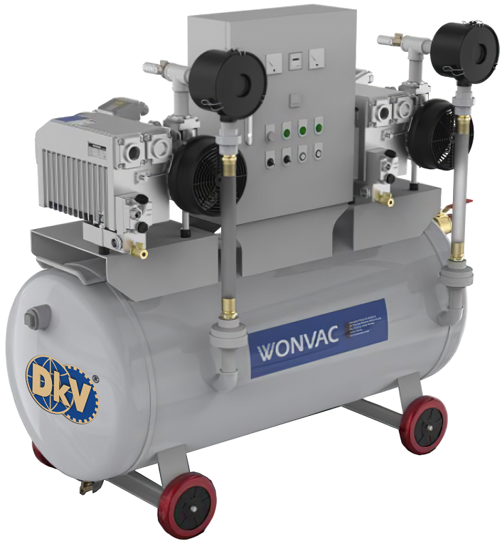 Bơm chân không WonVac ODT-130, WonVac vacuum pump ODT-130