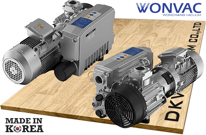 bom chan khong wonvac wovp-0080, wonvac oil lubricated rotary vane vacuum pumps wovp-0080