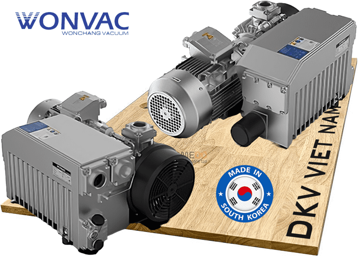 Bơm chân không Wonvac WOVP-0130, Wonvac Oil Lubricated Rotary Vane Vacuum Pumps WOVP-0130