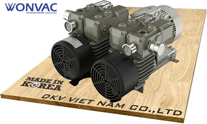 Bơm chân không khô Wonvac WBS-50A, Wonvac dry rotary vanes vacuum pumps WBS-50A