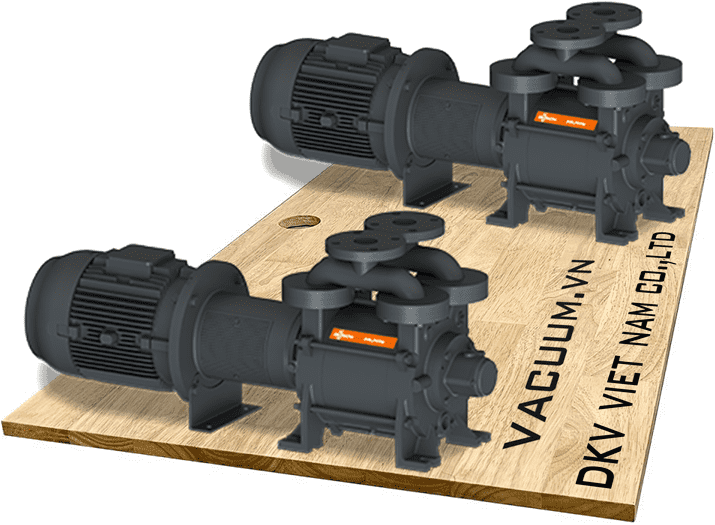 Bơm chân không vòng nước Busch Dolphin LA 0475 A, Busch liquid ring vacuum pump Dolphin LA 0475 A