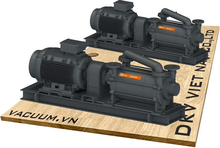 Bơm chân không vòng nước Busch Dolphin LB 0063 A, Busch liquid ring vacuum pump Dolphin LB 0063 A