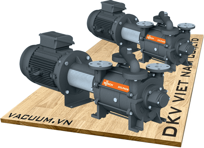 Bơm chân không vòng nước Busch Dolphin LB 0425 A, Busch liquid ring vacuum pump Dolphin LB 0425 A