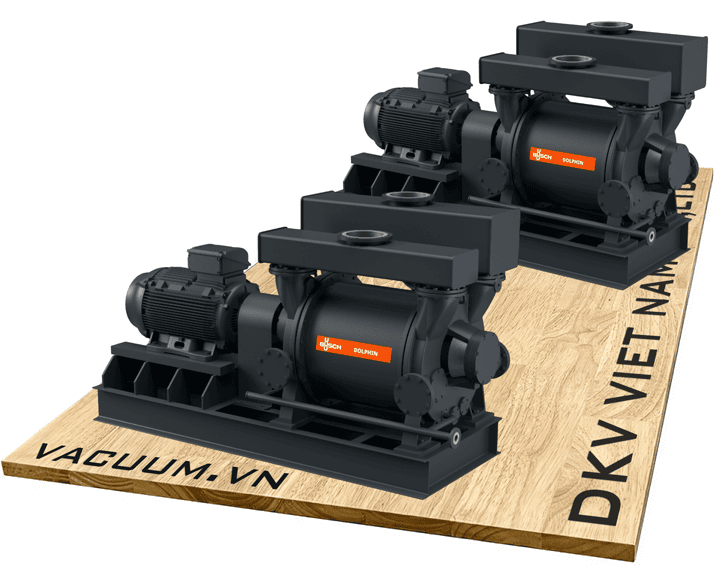 Bơm chân không vòng nước Busch Dolphin LG 1910 A, Busch liquid ring vacuum pump Dolphin LG 1910 A