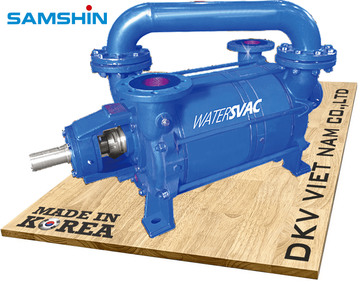 Bơm chân không vòng nước Samshin SDH22200, Samshin liquid ring vacuum pump SDH22200