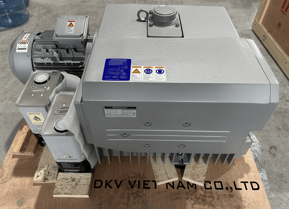 Bơm chân không Wonvac WOVP-0505H, Wonvac Oil Lubricated Rotary Vane Vacuum Pumps WOVP-0505H